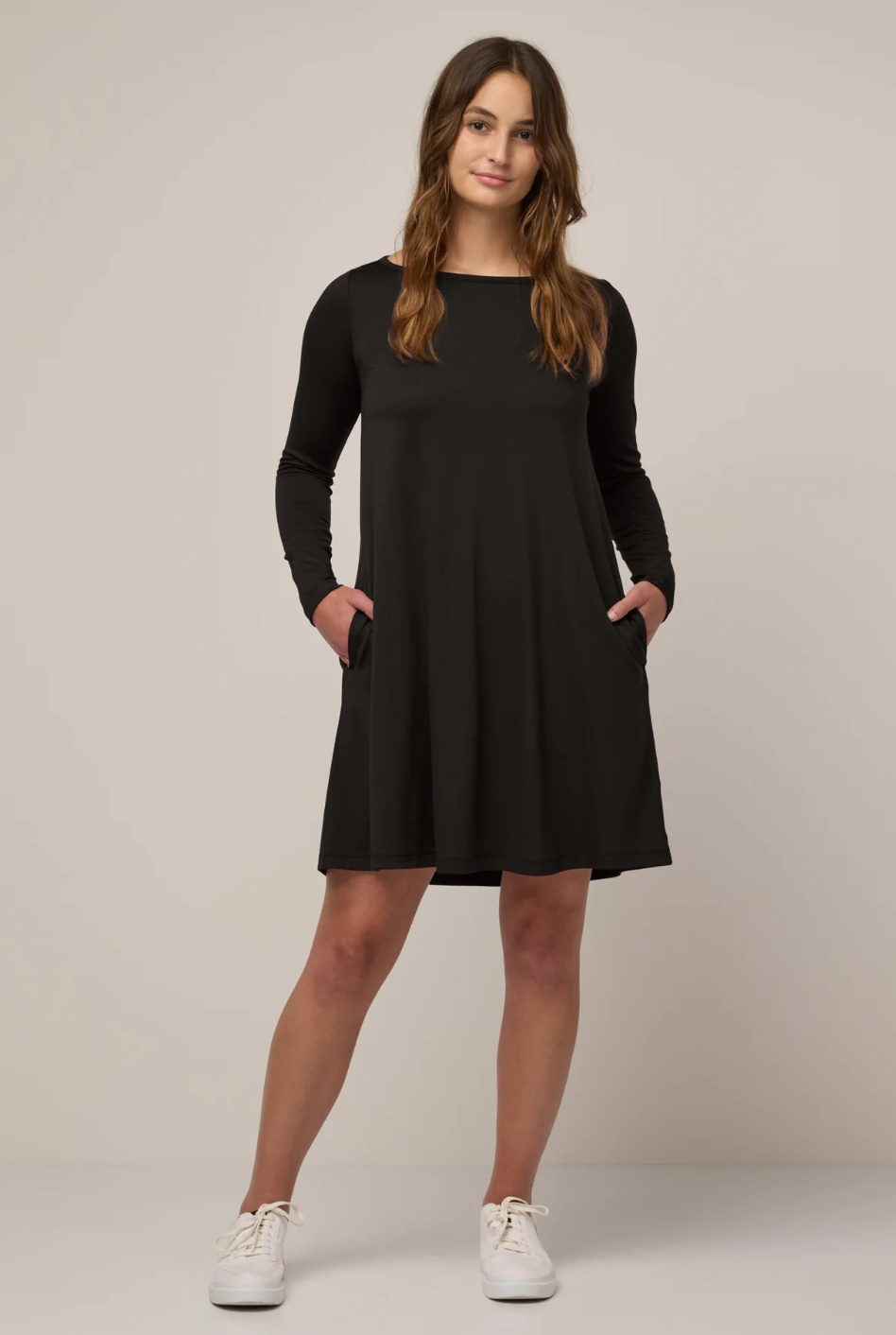 Merino wool shop swing dress